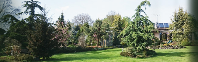 Botanická zahrada  v Dubinách Praha